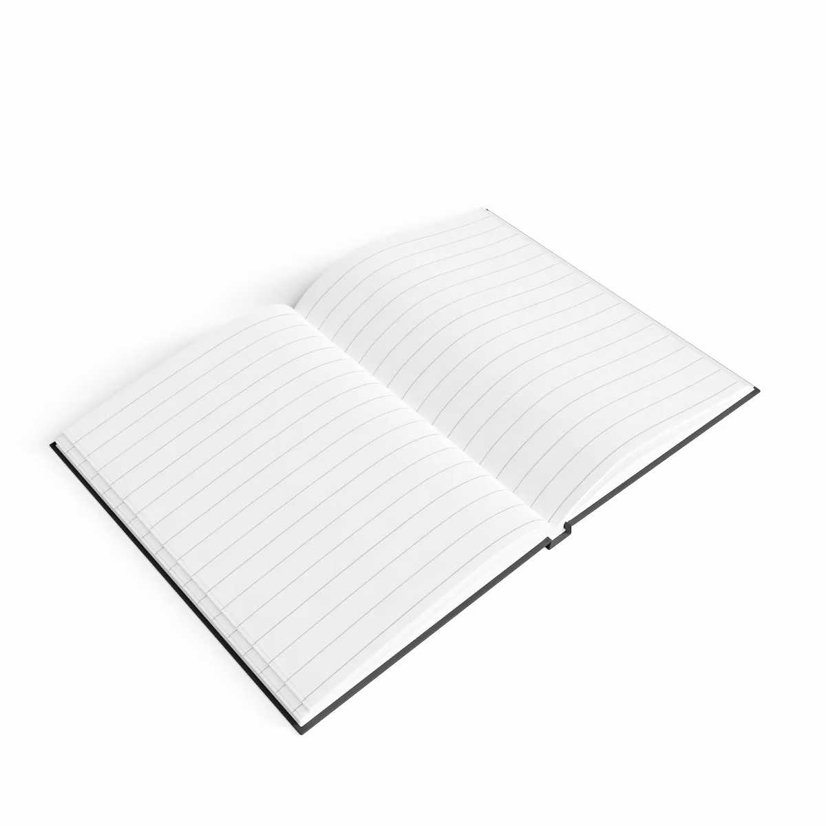 Open Hard Backed Journal png & psd images.
